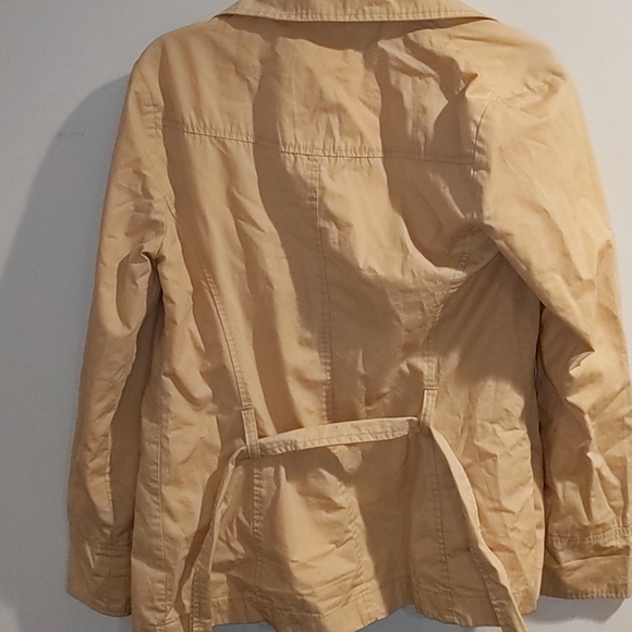 Women Junior Roxy button tie trench coat - Picture 10 of 10